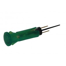 Lampa de semnalizare,Ø9mm,230V,culoare:verde #359136